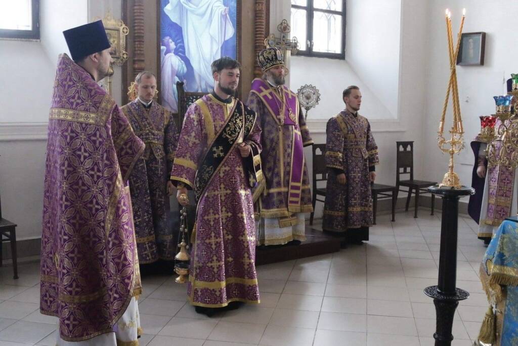 Богослужение в Неделю 15-ю по Пятидесятнице в Вознесенском кафедральном соборе г. Касимова