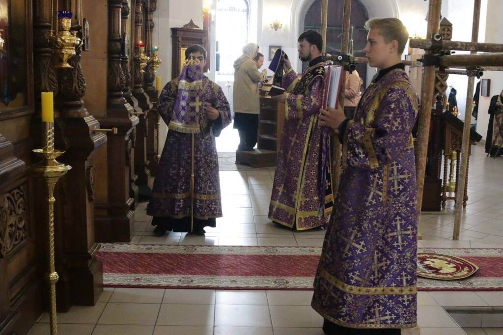 Богослужение в Неделю 15-ю по Пятидесятнице в Вознесенском кафедральном соборе г. Касимова
