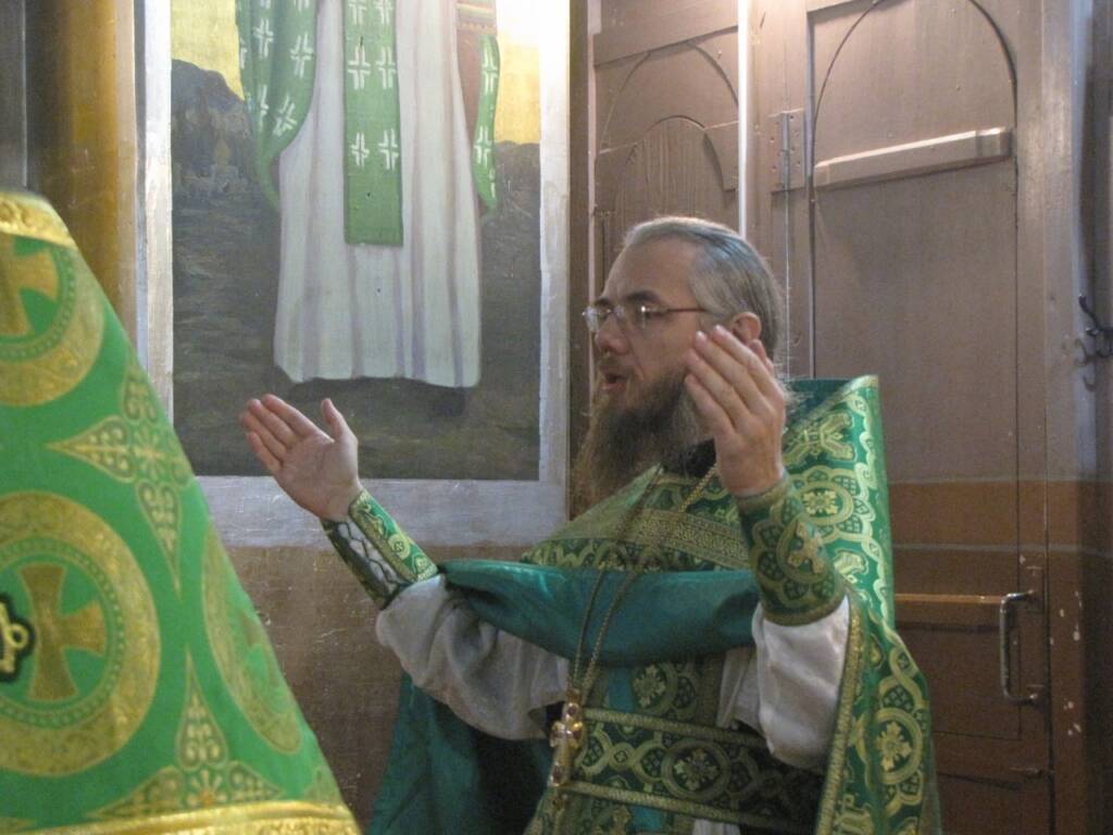 Соборное богослужение духовенства Кадомского благочиния в день памяти прп. Германа Аляскинского.