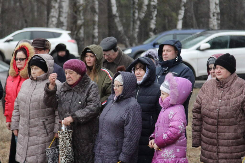 Освящение поклонного креста в Приокском микрорайоне города Касимова