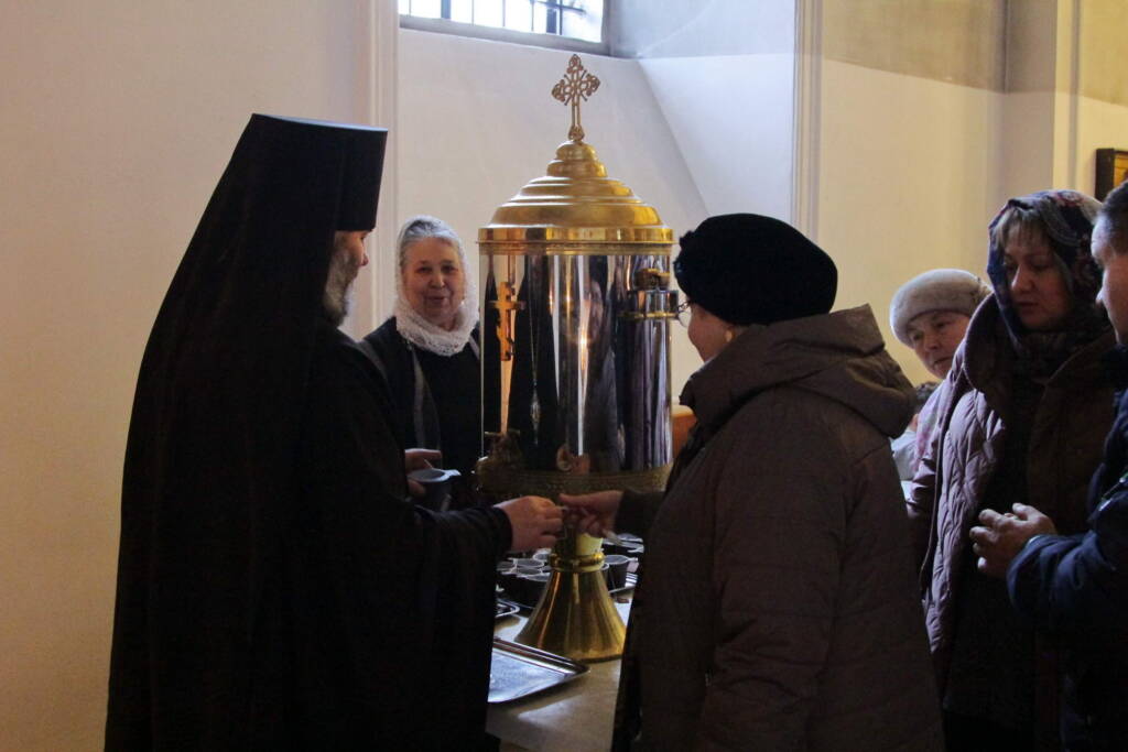 Божественная литургия в Неделю 26-ю по Пятидесятнице в Вознесенском кафедральном соборе г. Касимова.