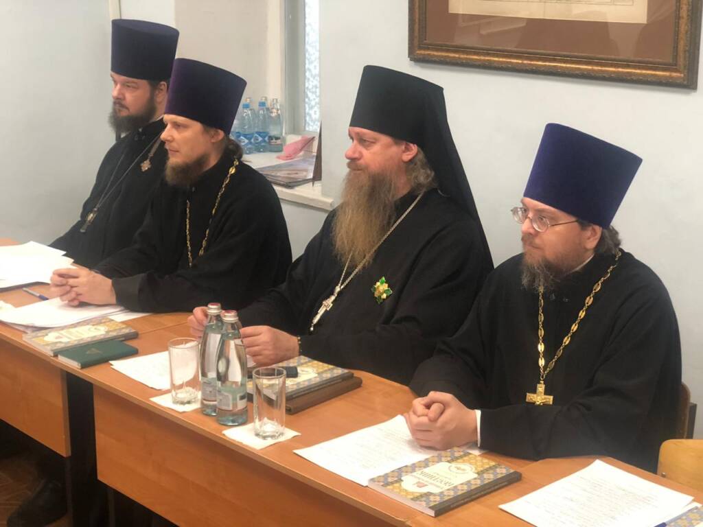 Преосвященный епископ Василий принял участие в заседании Ученого совета Рязанской православной семинарии