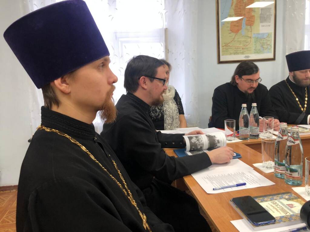 Преосвященный епископ Василий принял участие в заседании Ученого совета Рязанской православной семинарии