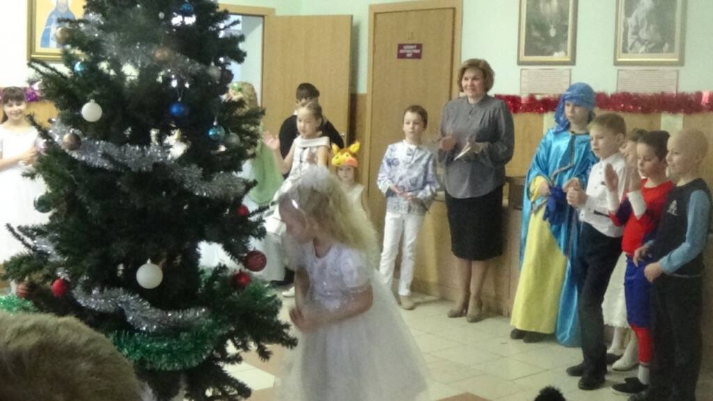 Рождественский концерт в Свято-Сергиевской православной школе города Касимова