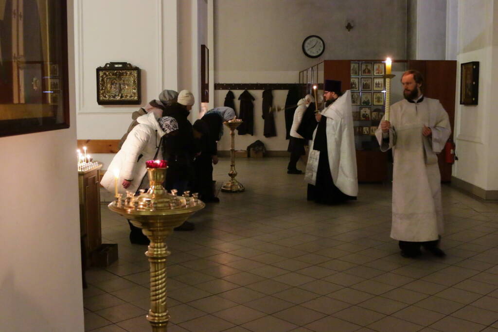 Навечерие Рождества Христова в Вознесенском кафедральном соборе города Касимова.
