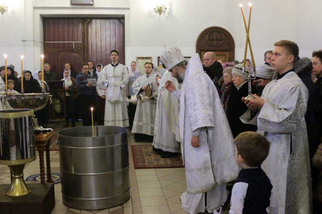 Праздник Крещения Господня в Вознесенском кафедральном соборе