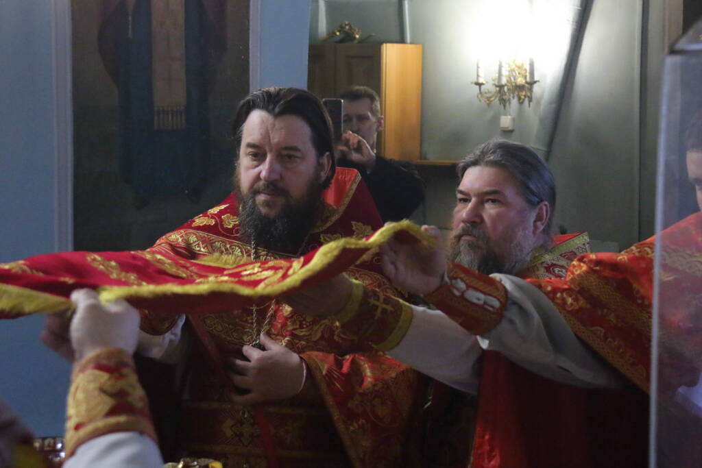 Божественная литургия в день памяти святой мученицы Татианы Римской в Казанском соборе города Сасово