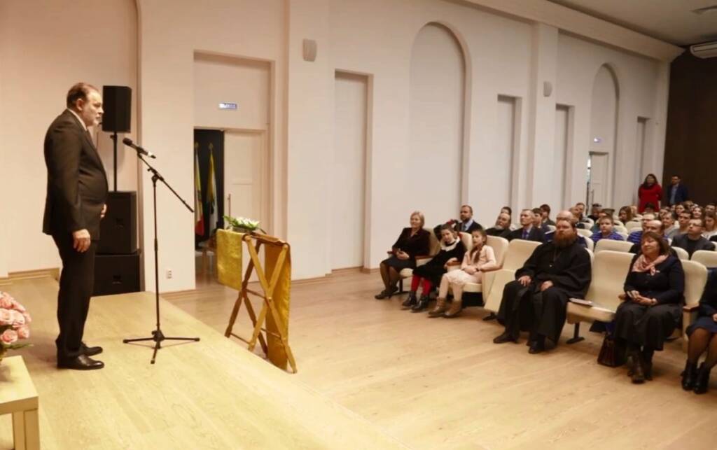 Преосвященный епископ Василий принял участие в презентации фильма о блаженной Любови Рязанской проходившей в г. Рязани