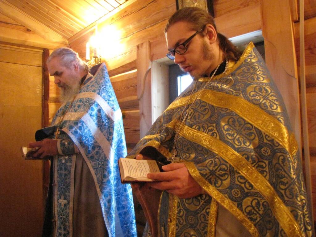 Соборное богослужение духовенства Кадомского благочиния в селе Новосёлки