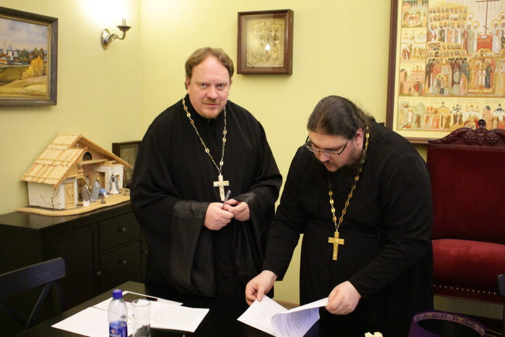 Глава епархии возглавил очередное заседание Епархиального совета