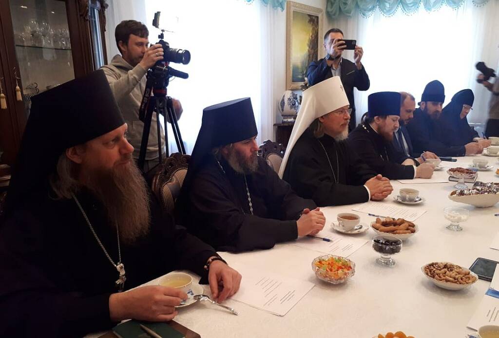 Преосвященный епископ Василий принял участие в заседании Совета по культуре Рязанской митрополии