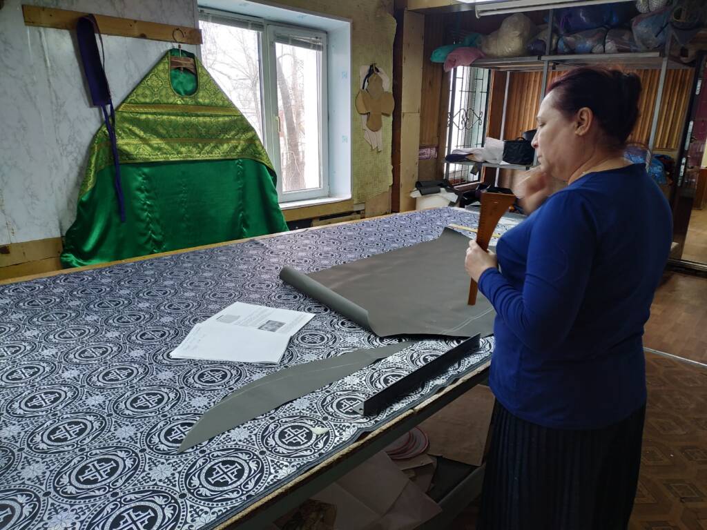 В Касимовской епархии начала свою работу швейная мастерская церковного облачения