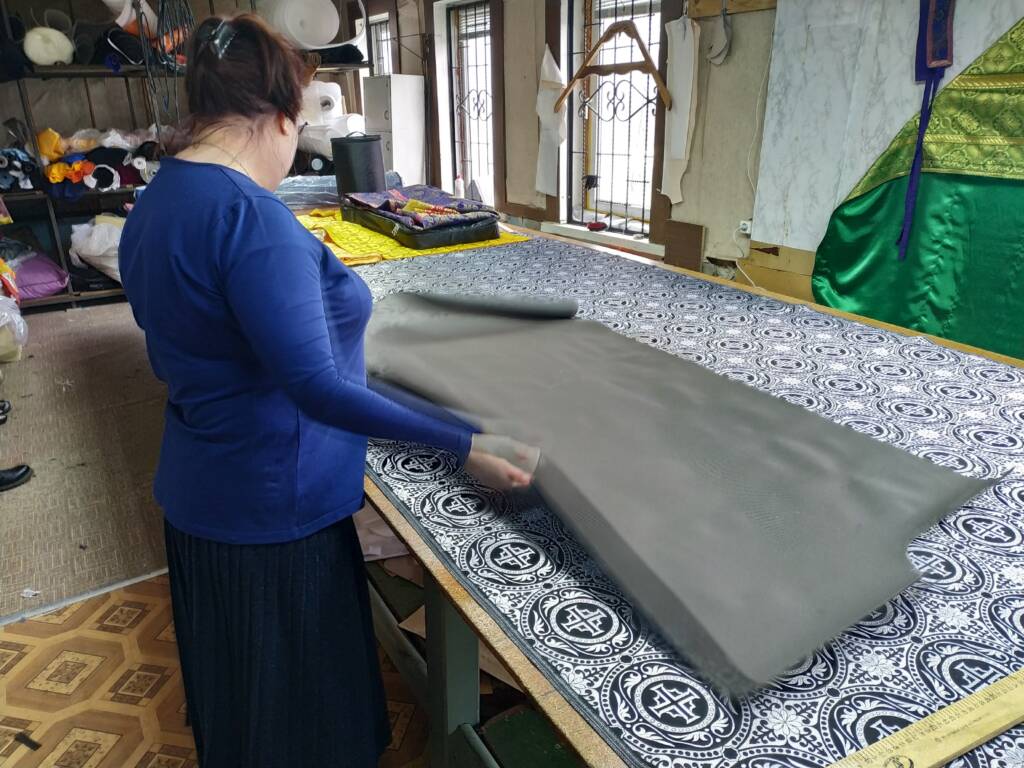 В Касимовской епархии начала свою работу швейная мастерская церковного облачения