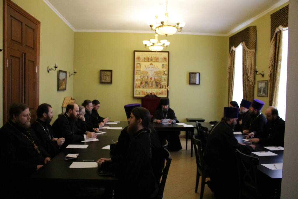 Правящий архиерей возглавил собрание благочинных Касимовской епархии