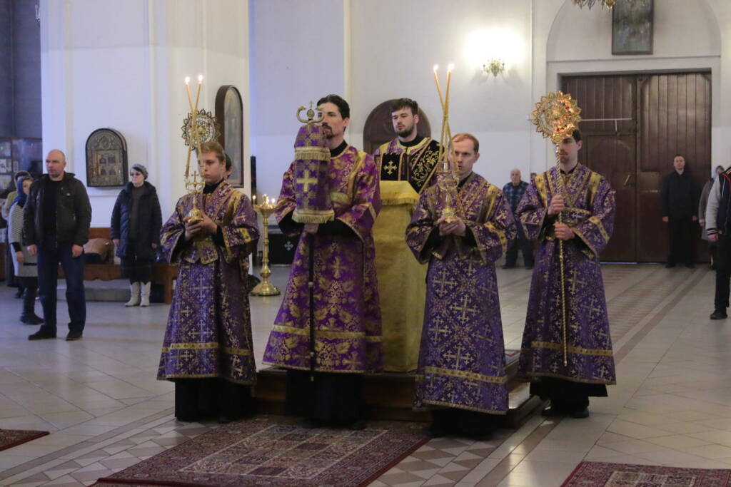 Божественная литургия и чин Торжества Православия в Неделю 1-ю Великого поста в Вознесенском кафедральном соборе