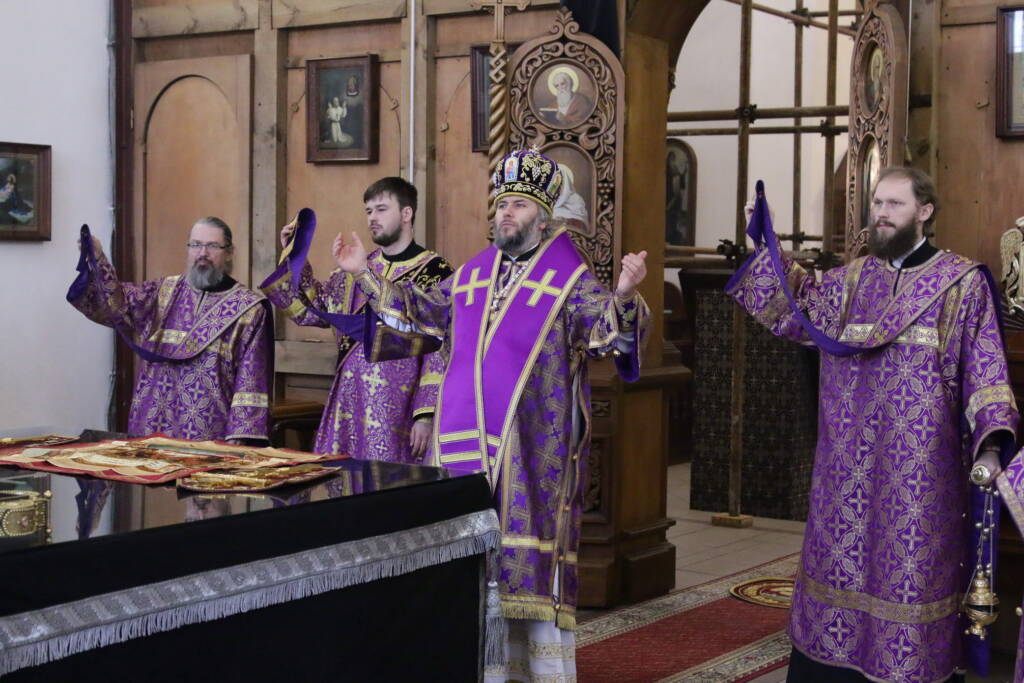 Божественная литургия и чин Торжества Православия в Неделю 1-ю Великого поста в Вознесенском кафедральном соборе