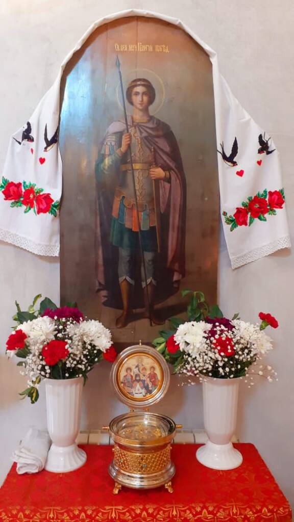 Престольный праздник в Георгиевском храме села Сосновка Касимовского района