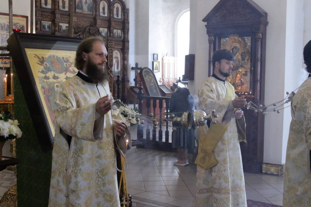 Престольный праздник в Вознесенском кафедральном соборе города Касимова