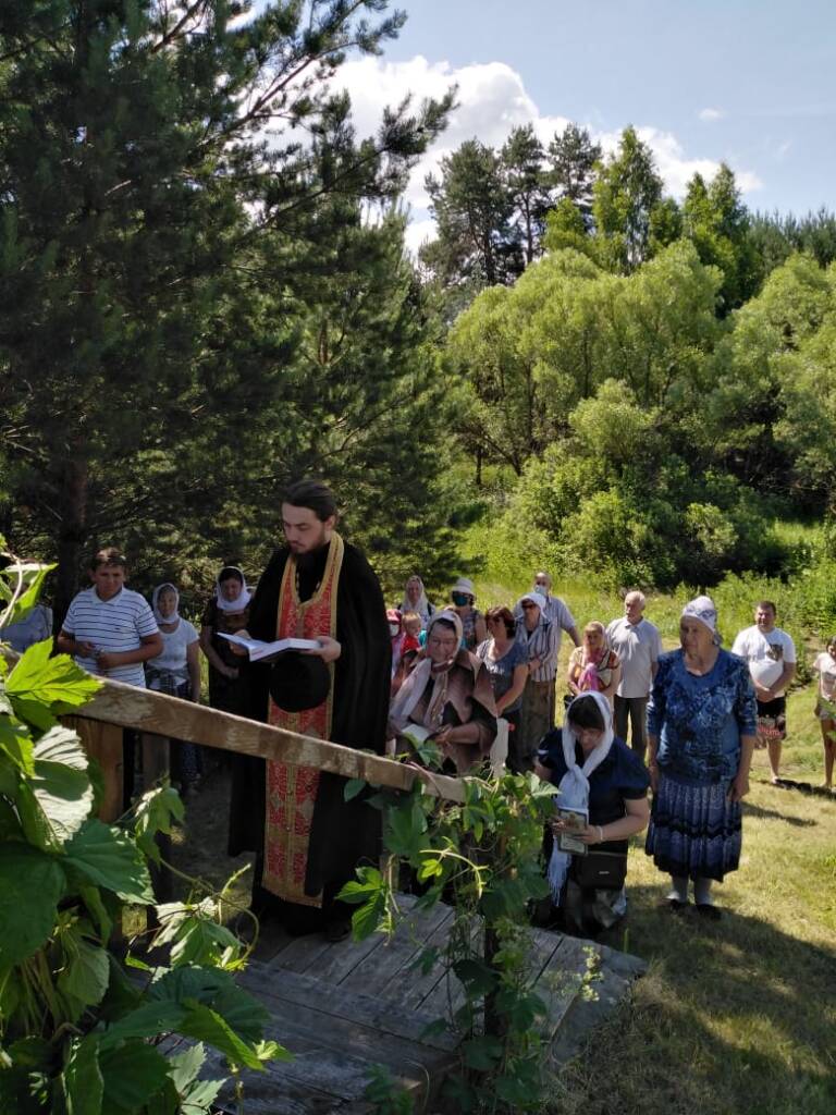 В селе Лашма Касимовского  района почтили память святой Великомученицы Параскевы Пятницы