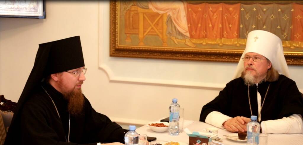 Преосвященный епископ Василий принял участие в заседании Архиерейского совета Рязанской митрополии