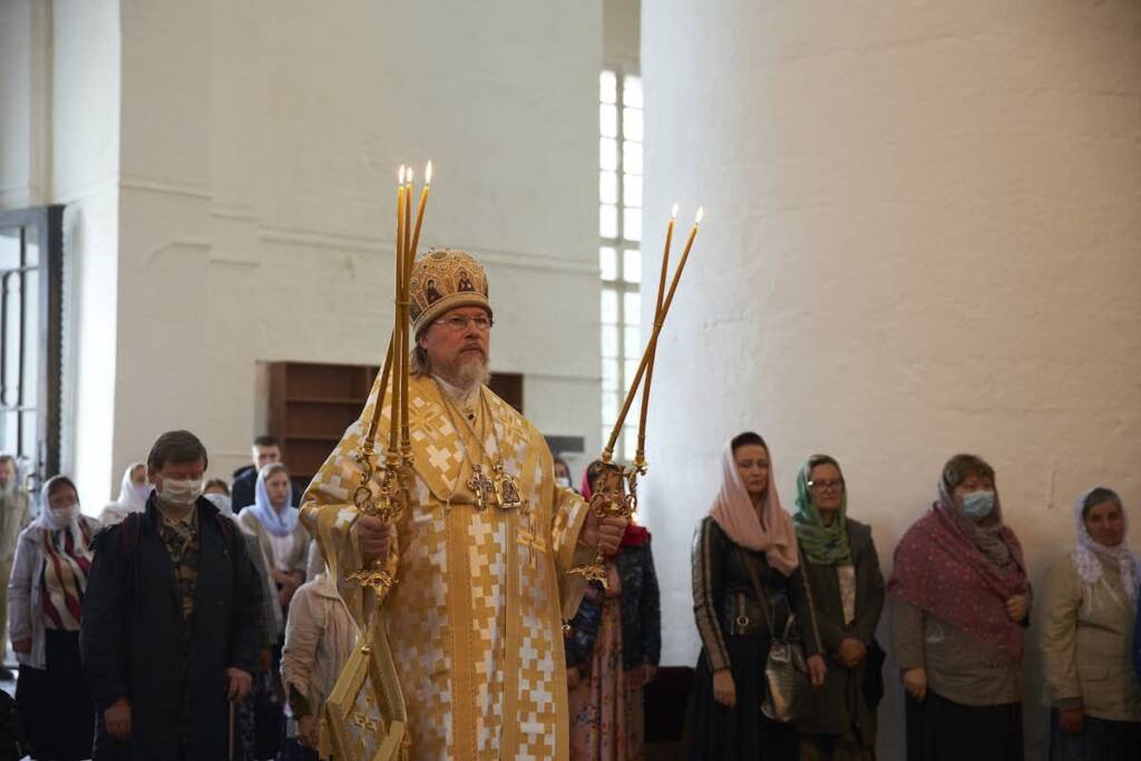 Преосвященный епископ Василий принял участие в праздновании по случаю празднования Собора Рязанских святых
