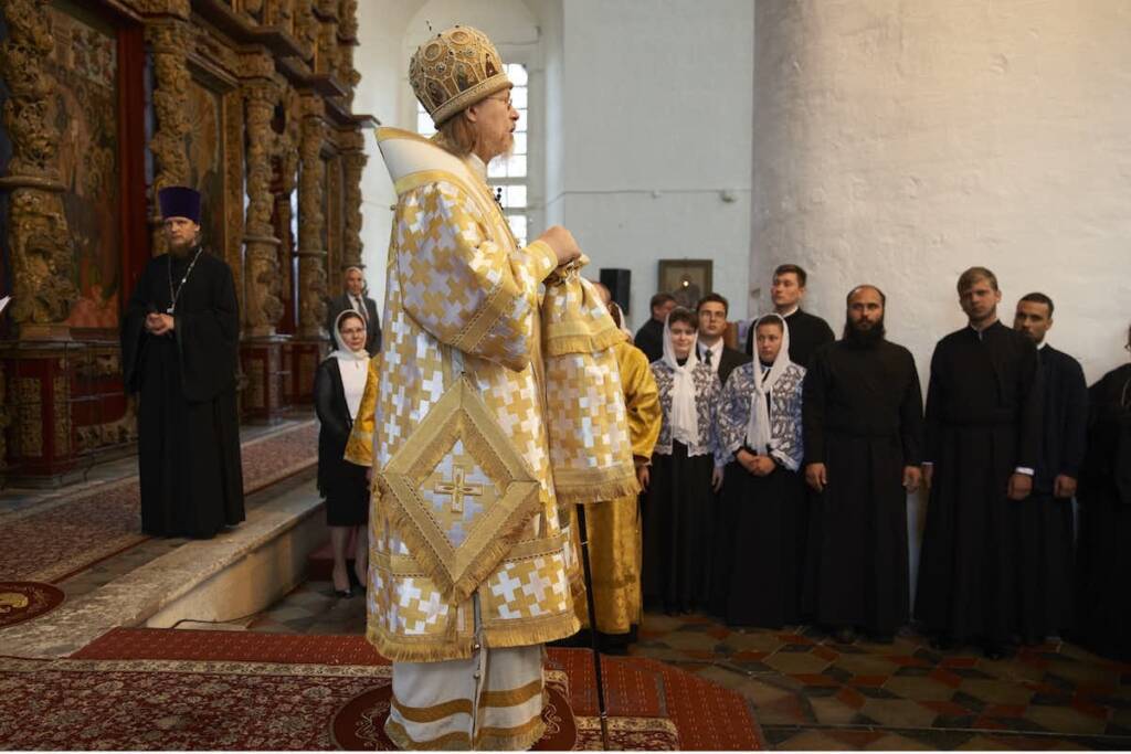 Преосвященный епископ Василий принял участие в праздновании по случаю празднования Собора Рязанских святых