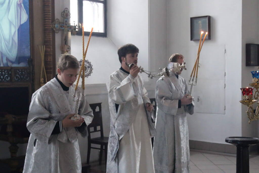Троицкая Родительская суббота в Вознесенском кафедральном соборе города Касимова