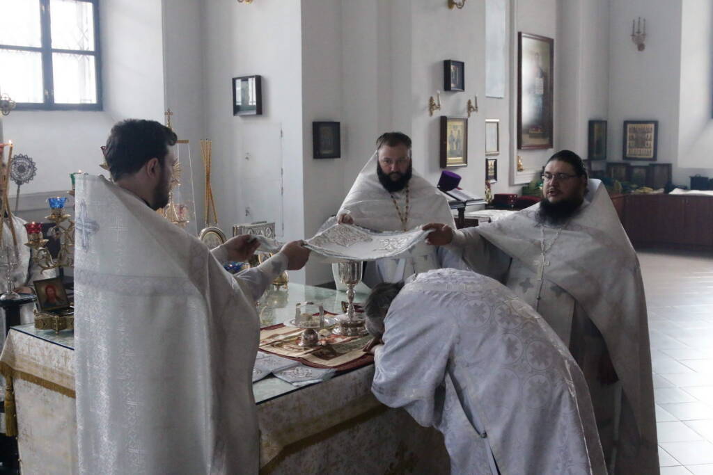 Троицкая Родительская суббота в Вознесенском кафедральном соборе города Касимова