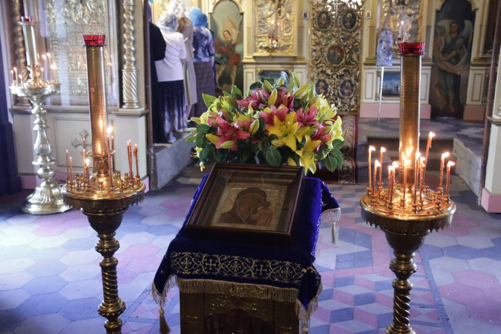 В Никольском храме города Касимова отметили праздник явления иконы Божией матери во граде Казани
