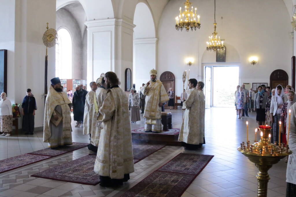 Праздник Преображения Господня в Вознесенском кафедральном соборе города Касимова
