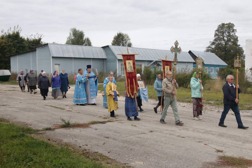 Престольный праздник в храме Рождества Пресвятой Богородицы села Перво Касимовского района