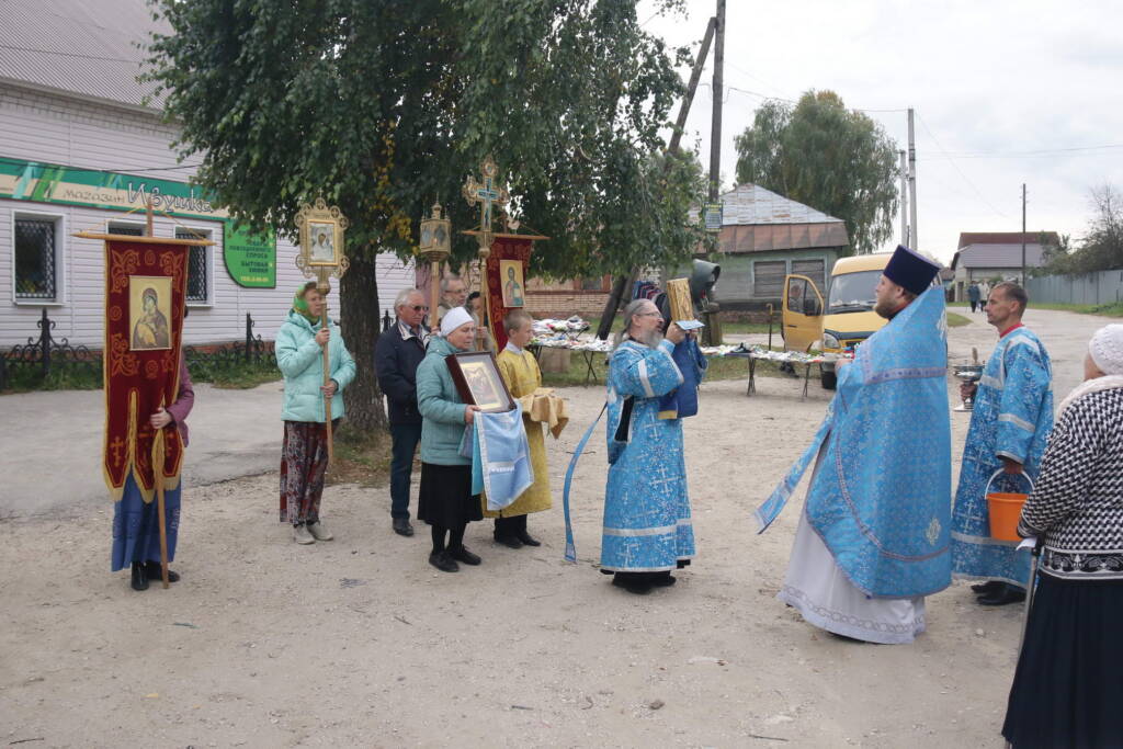Престольный праздник в храме Рождества Пресвятой Богородицы села Перво Касимовского района