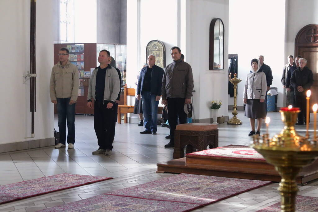 Божественная литургия в Неделю 18-ю по Пятидесятнице в Вознесенском кафедральном соборе города Касимова