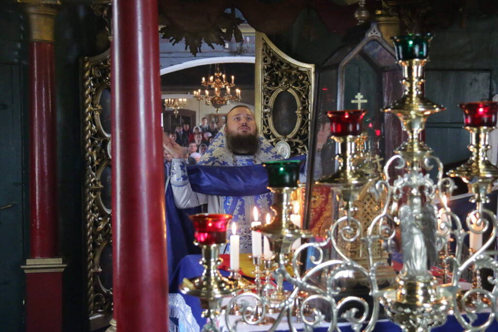 Престольный праздник в Покровском храме поселка Сынтул Касимовского района