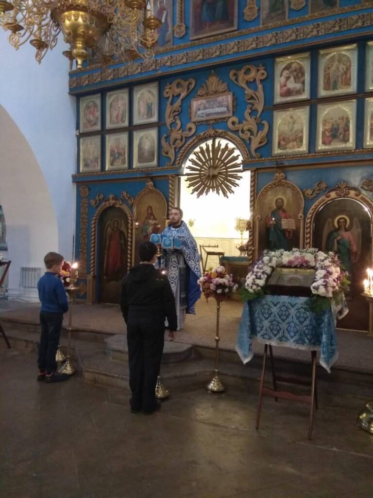 День памяти Казанской иконы Божией Матери в Благовещенском храме города Касимова