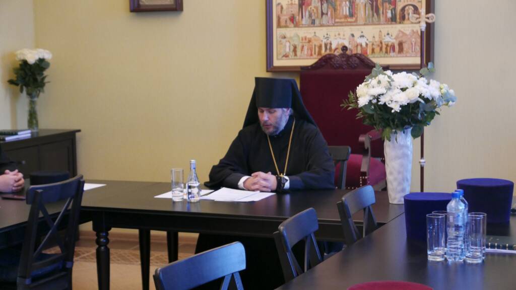 Под председательством епископа Касимовского и Сасовского Василия состоялось заседание епархиального совета