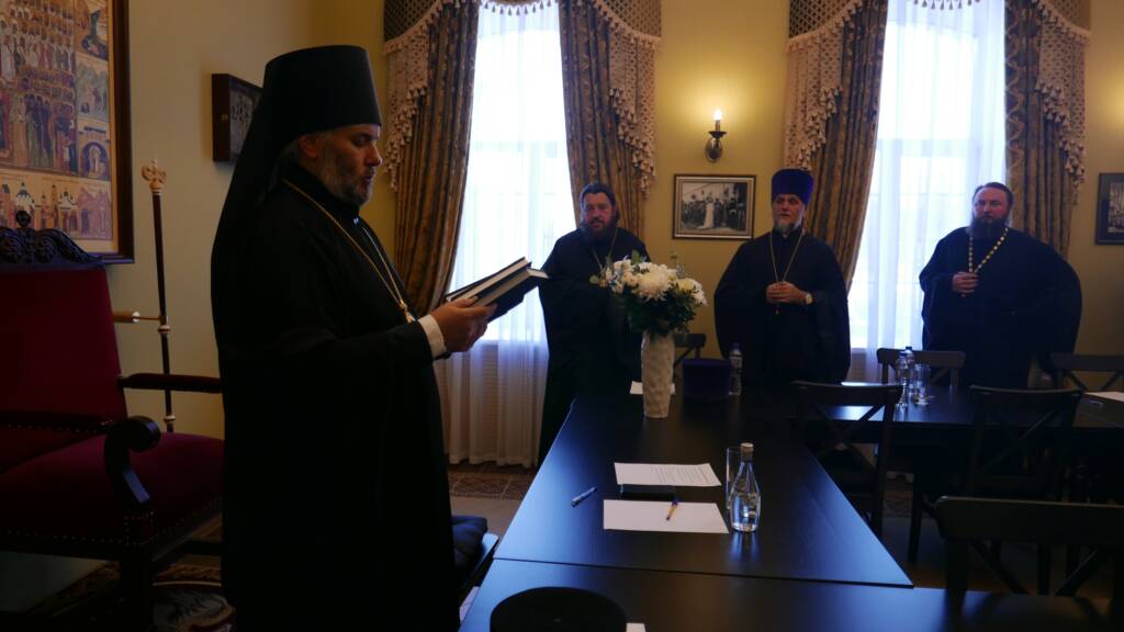 Епископ Касимовский и Сасовский Василий возглавил собрание благочинных Касимовской епархии