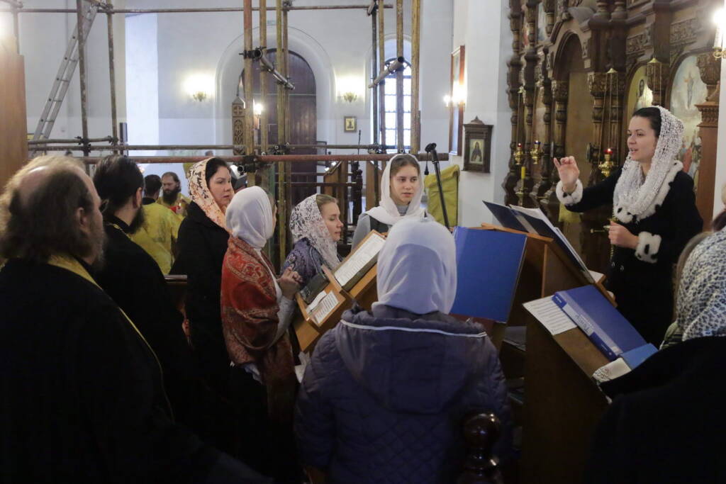 Божественная литургия в Неделю 21-ю по Пятидесятнице в Вознесенском кафедральном соборе города Касимова