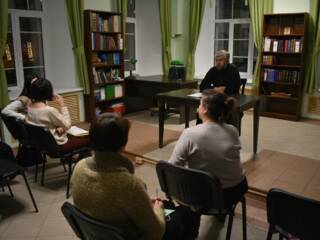 В епархиальной библиотеке состоялось очередное заседание молодежного совета под председательством епископа Касимовского и Сасовского Василия
