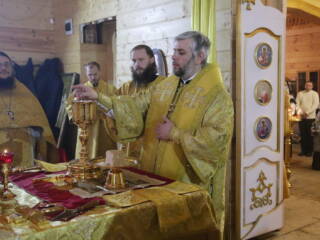 Престольный праздник в Никольском храме города Спас-Клепики