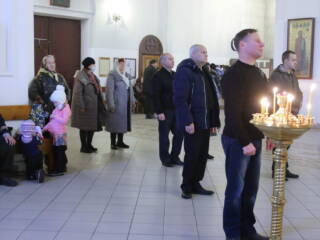 Божественная Литургия в Неделю 28-ю по Пятидесятнице в Вознесенском кафедральном соборе г. Касимова