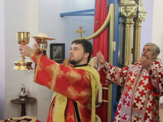 День памяти священномученника Анатолия, пресвитера Касимовского в Успенском храме города Касимова