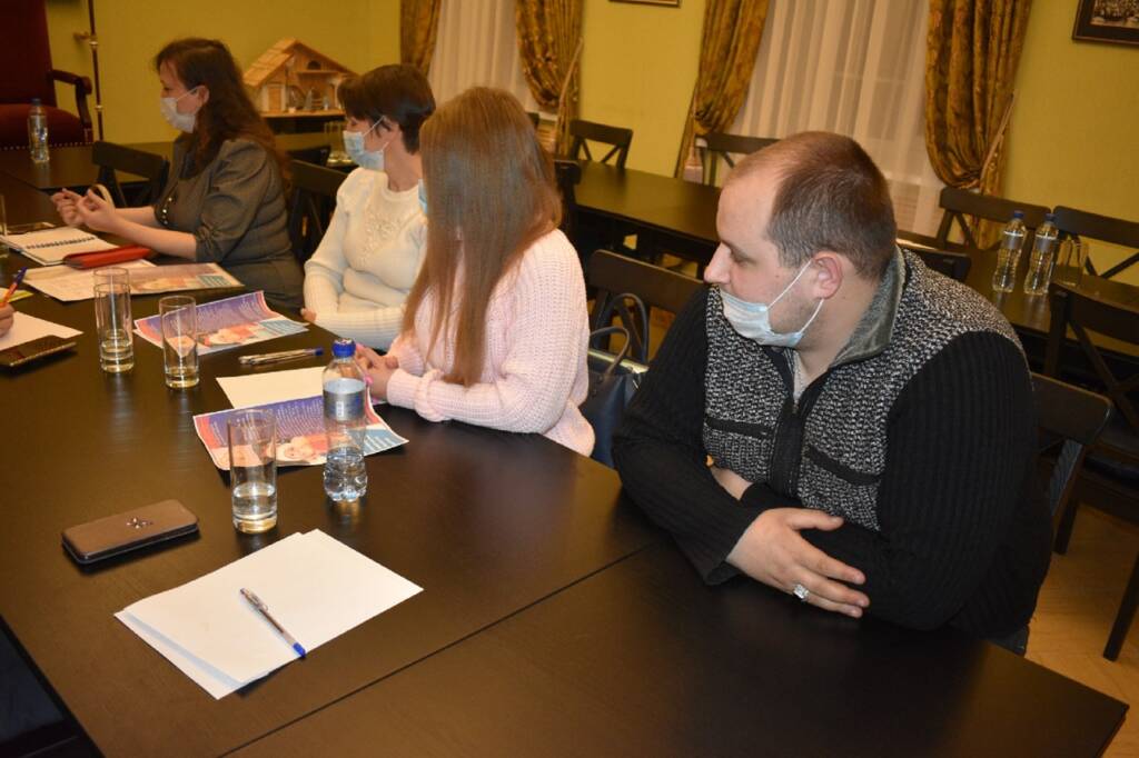 В Епархиальном управлении состоялось очередное заседание молодежного совета под председательством епископа Касимовского и Сасовского Василия