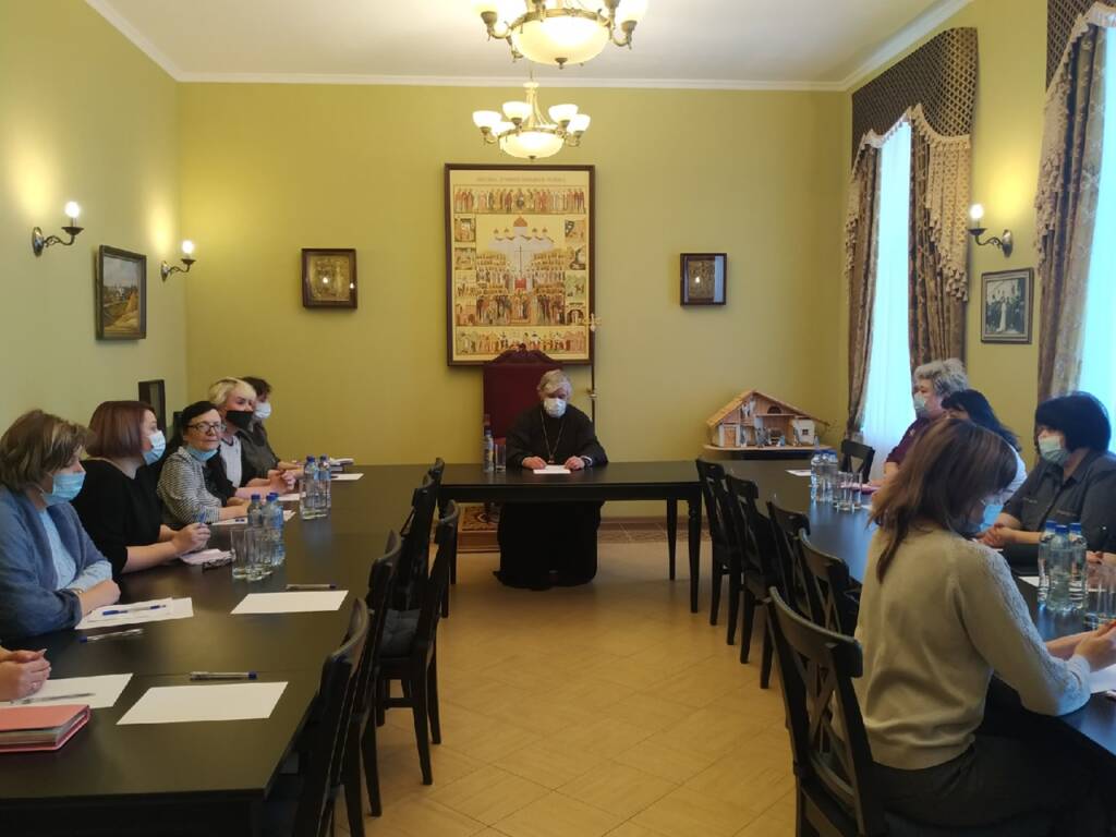 Епископ Василий встретился с педагогической общественностью города Касимова