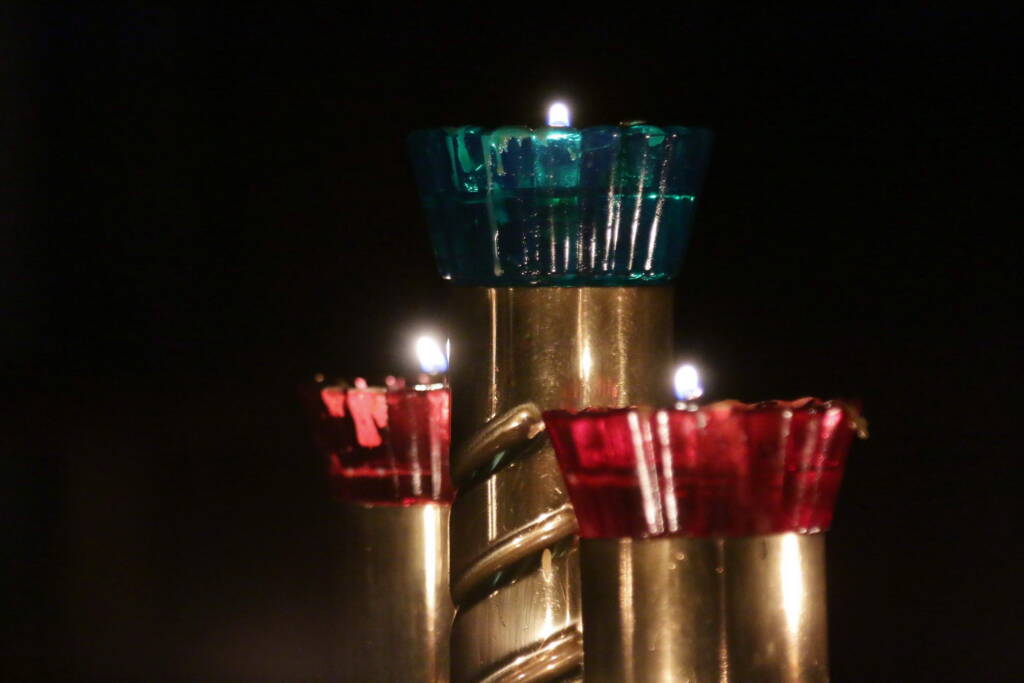 Всенощное бдение в канун празднования Сретения Господня в Вознесенском кафедральном соборе города Касимова
