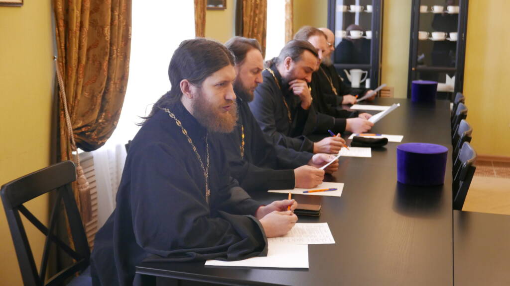 Епископ Василий возглавил заседание рабочей группы по 10-летию образования Касимовской епархии