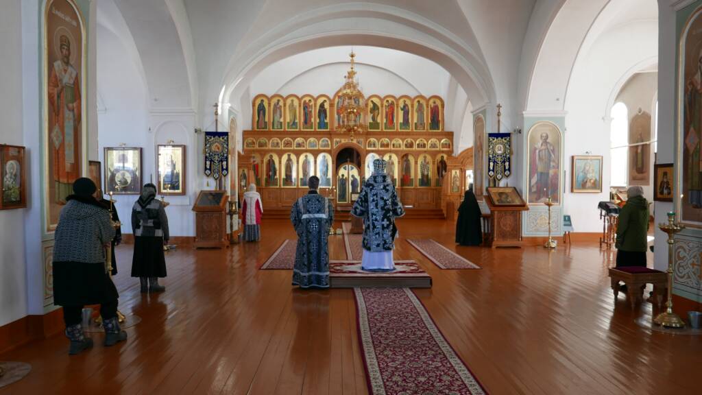 Архипастырский визит в Богородице-Милостивый женский монастырь п. Кадом