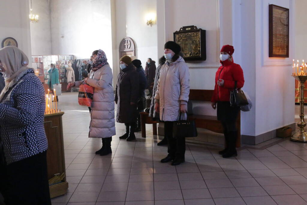 Вселенская родительская суббота в Вознесенском Кафедральном соборе города  Касимова