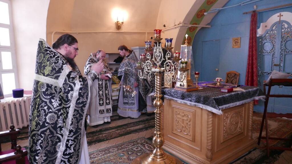 Соборное служение духовенства Елатомского благочиния