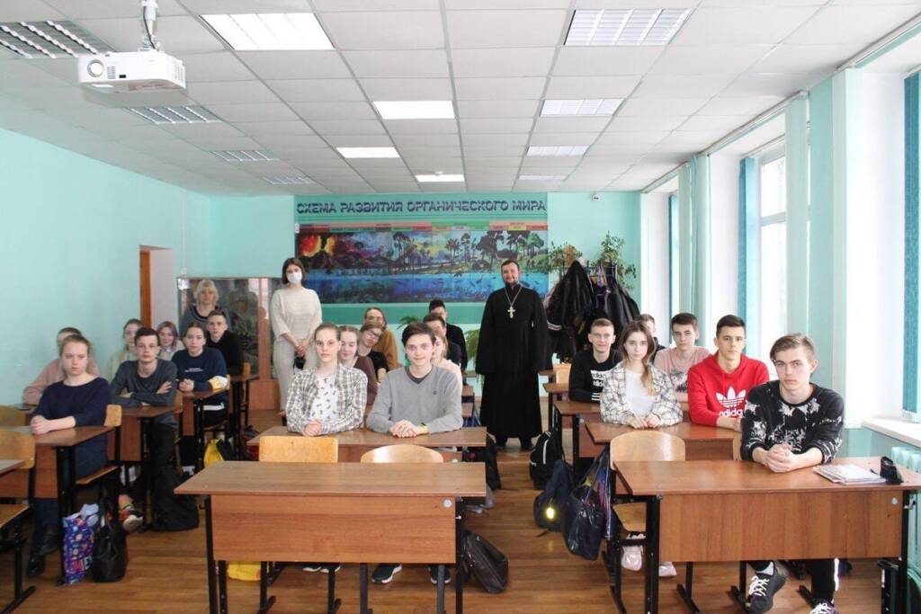 Встреча с учениками 10 класса школы № 6 г. Сасово